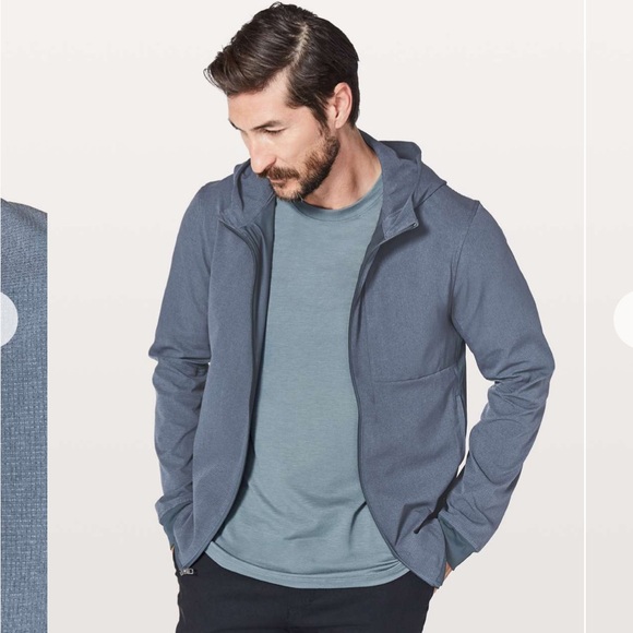 Lululemon Airing Easy Hoodie in Mach Blue Large - Picture 2 of 14